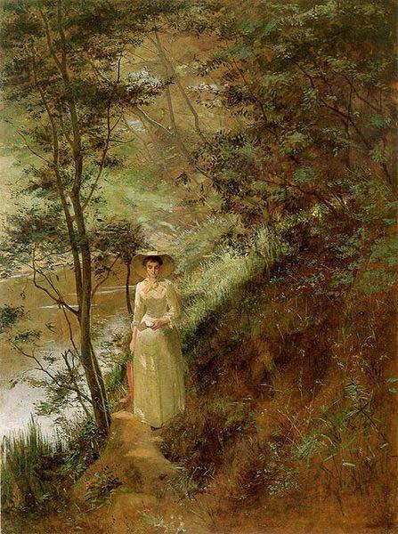 Frederick Mccubbin The Letter Spain oil painting art